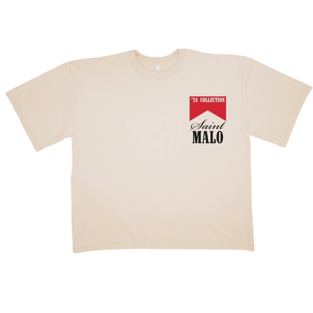 Saint-Malo Racing Red Heavyweight Tee